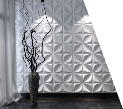 Paneles Decorativos Tridimensionales para sus ambientes.